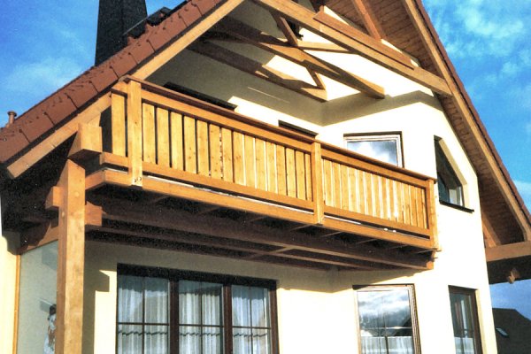 Einstöckiger Balkon
