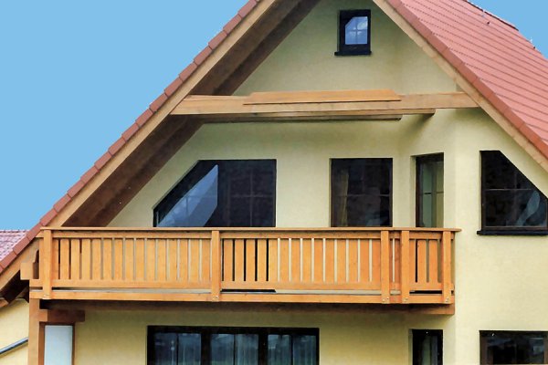Einstöckiger Balkon