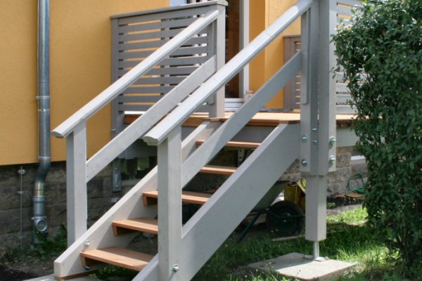 Einstöckiger Balkon