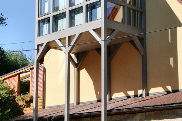 Einstöckiger Balkon