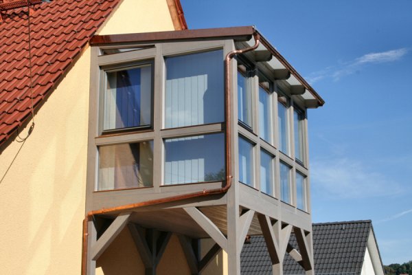 Einstöckiger Balkon