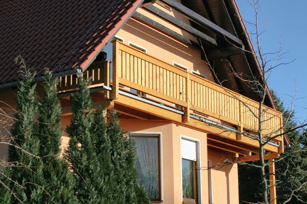 Einstöckiger Balkon
