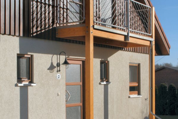 Einstöckiger Balkon