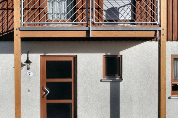 Einstöckiger Balkon
