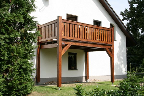Einstöckiger Balkon