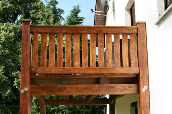 Einstöckiger Balkon