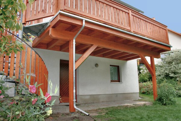 Einstöckiger Balkon
