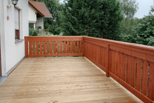 Einstöckiger Balkon