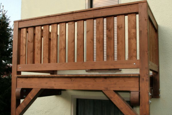 Einstöckiger Balkon