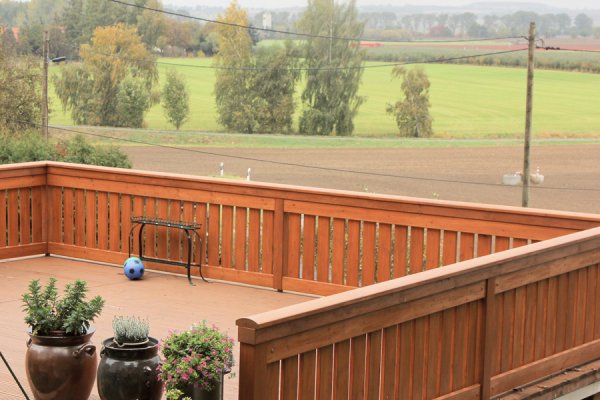 Einstöckiger Balkon
