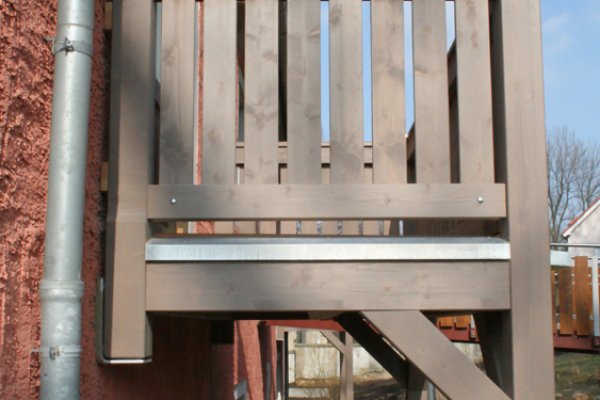 Einstöckiger Balkon