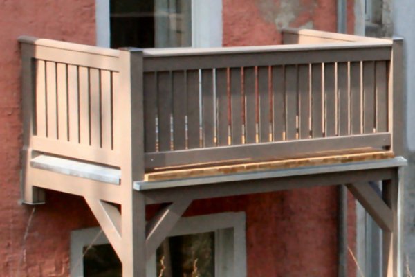 Einstöckiger Balkon