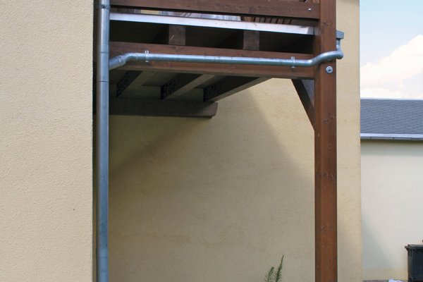 Einstöckiger Balkon