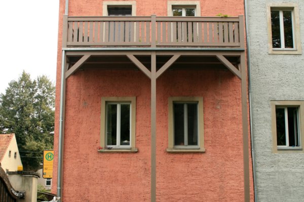 Einstöckiger Balkon