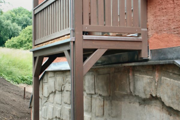 Einstöckiger Balkon
