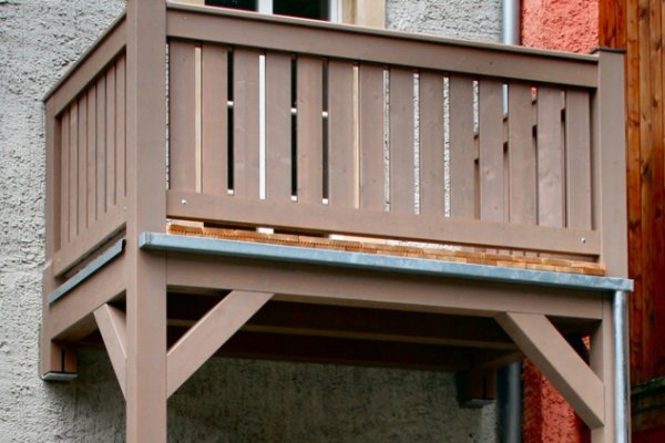 Einstöckiger Balkon
