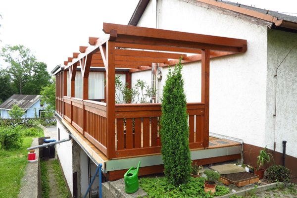 Einstöckiger Balkon