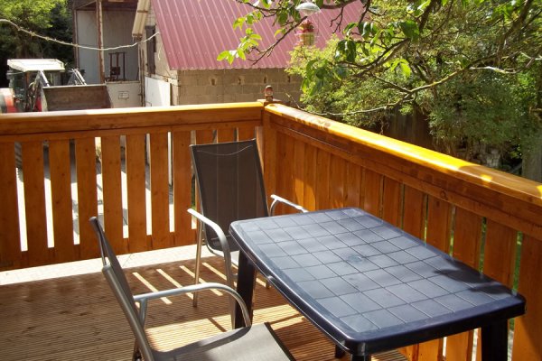 Einstöckiger Balkon