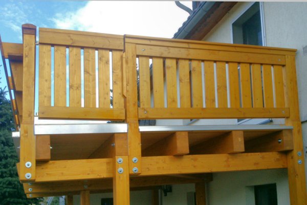 Einstöckiger Balkon