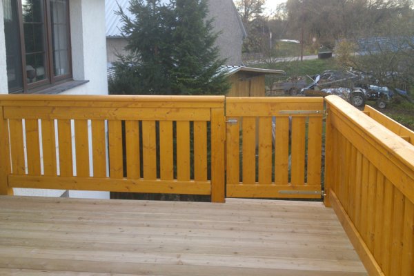 Einstöckiger Balkon
