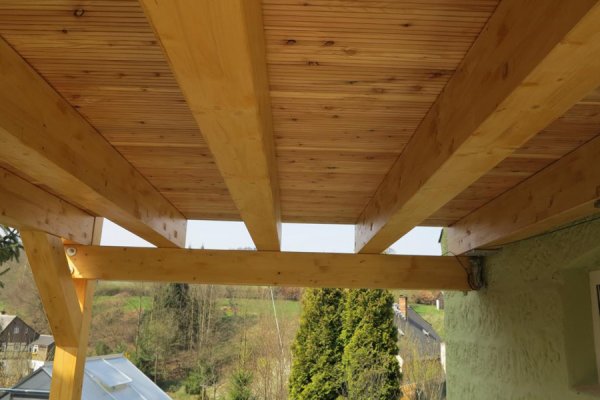Einstöckiger Balkon
