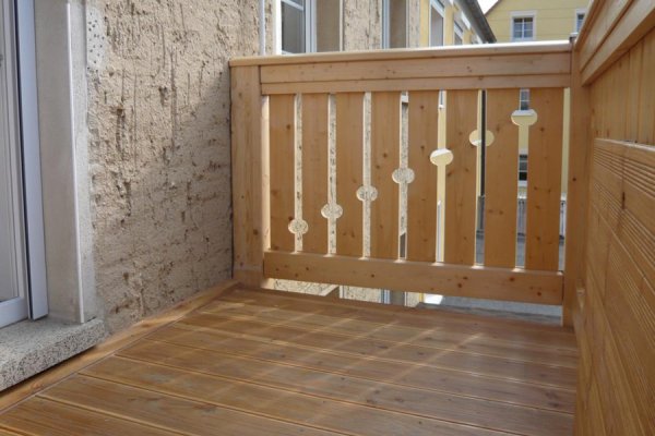 Einstöckiger Balkon