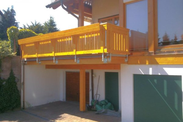 Einstöckiger Balkon