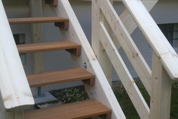 Einstöckiger Balkon