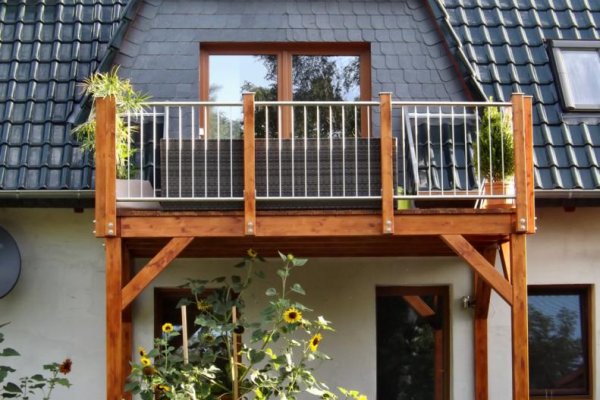 Einstöckiger Balkon