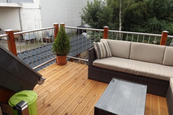 Einstöckiger Balkon