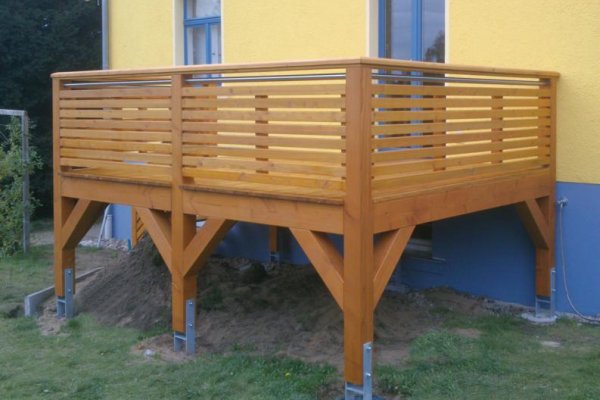 Einstöckiger Balkon
