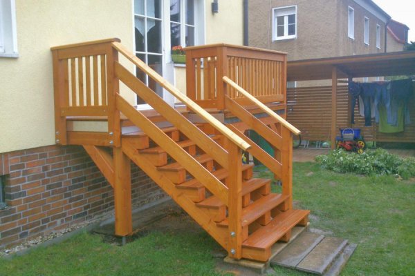Einstöckiger Balkon