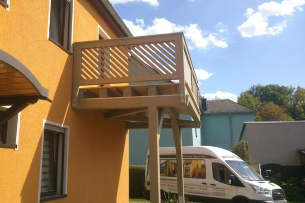 Einstöckiger Balkon