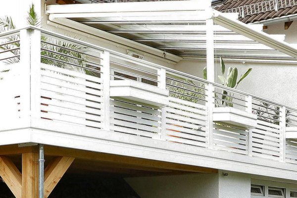 Einstöckiger Balkon