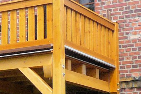 Einstöckiger Balkon