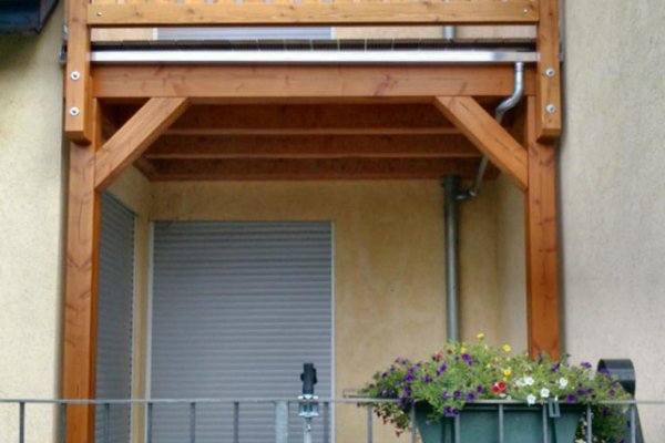 Einstöckiger Balkon