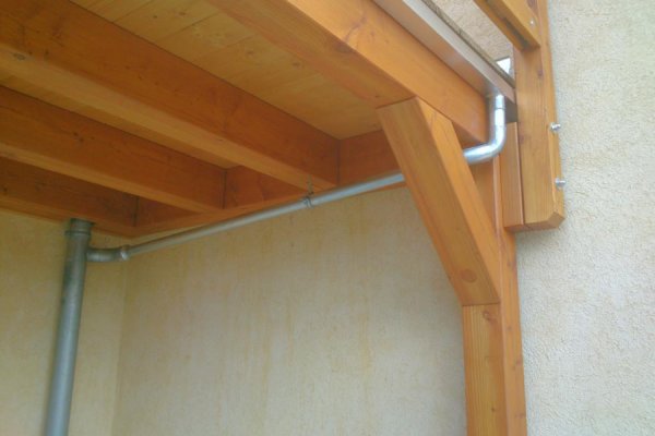 Einstöckiger Balkon