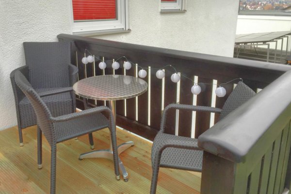 Einstöckiger Balkon