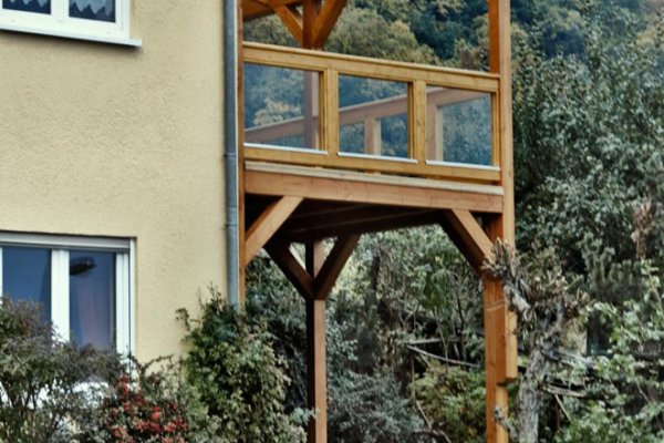 Einstöckiger Balkon