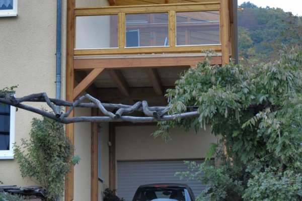 Einstöckiger Balkon