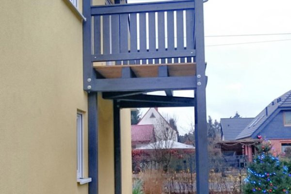 Einstöckiger Balkon