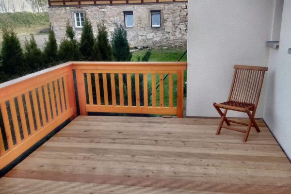 Einstöckiger Balkon