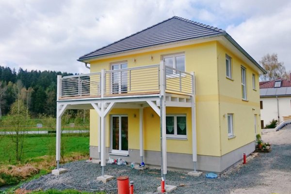 Einstöckiger Balkon