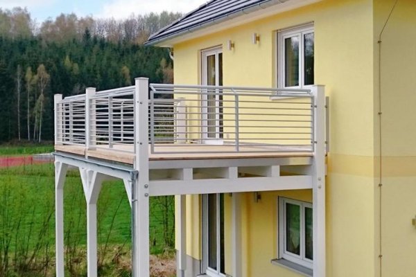 Einstöckiger Balkon