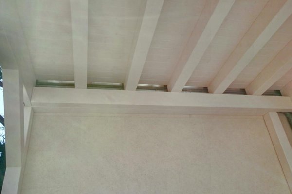 Einstöckiger Balkon
