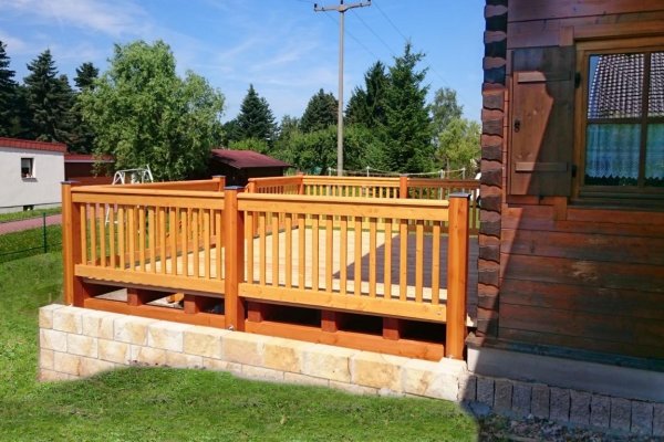 Einstöckiger Balkon