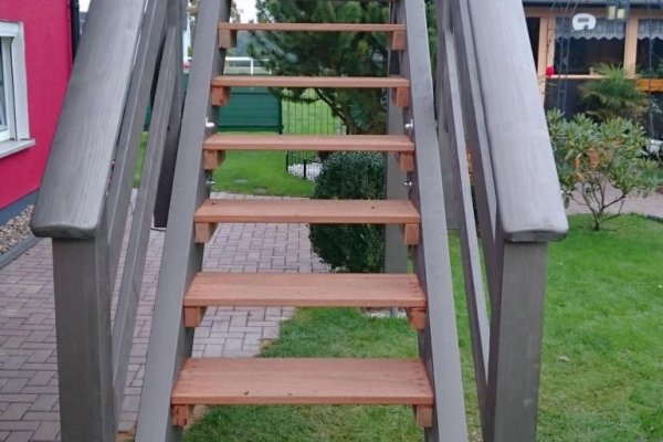 Einstöckiger Balkon