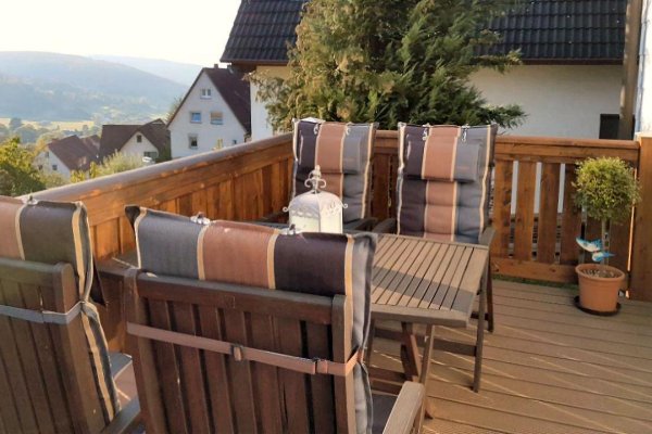 Einstöckiger Balkon