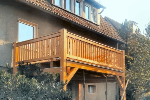 Einstöckiger Balkon