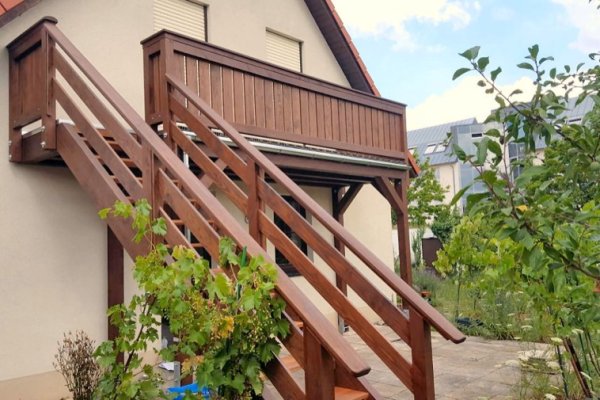 Einstöckiger Balkon